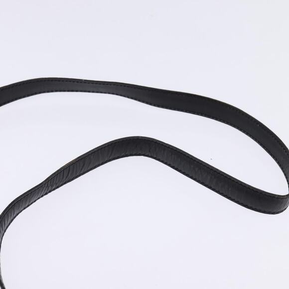 CELINE Shoulder Bag Leather Black Gold - Picture 8 of 13